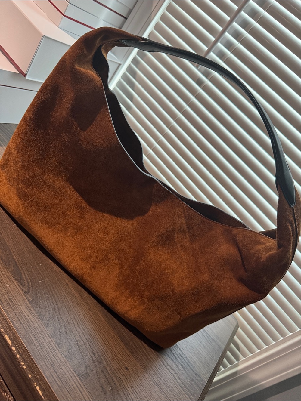 Madewell Brown Suede Shoulder Bag - Stylish Everyday Hobo